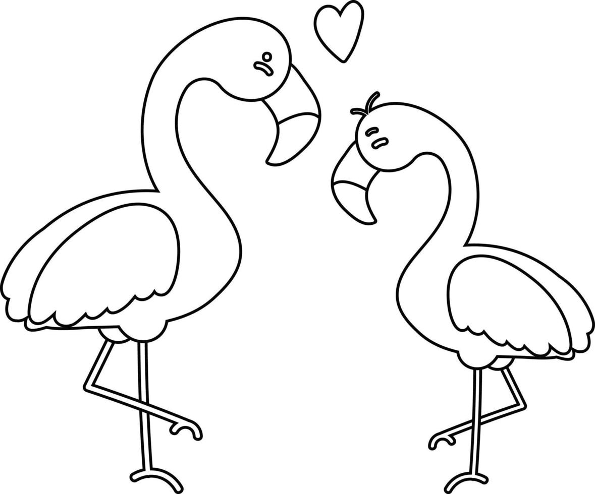 valentine day coloring pages vector