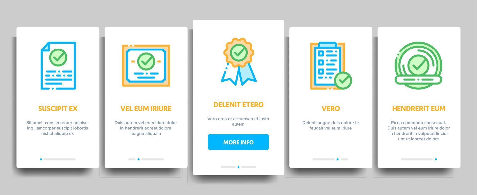 Approved Elements Vector Onboarding