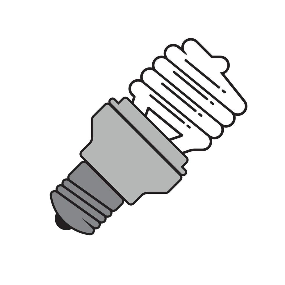 Bulb icon vector