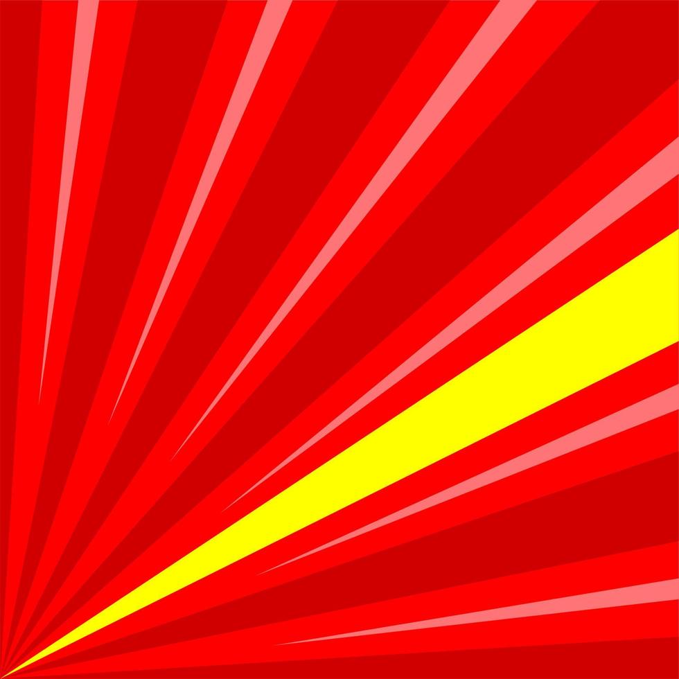 Comic red abstract background vector