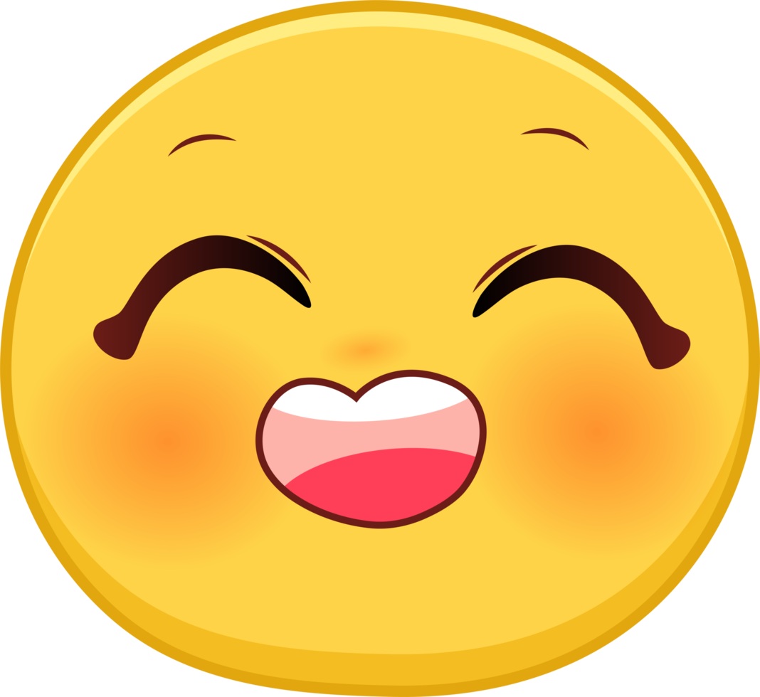 cute expression of emotion png