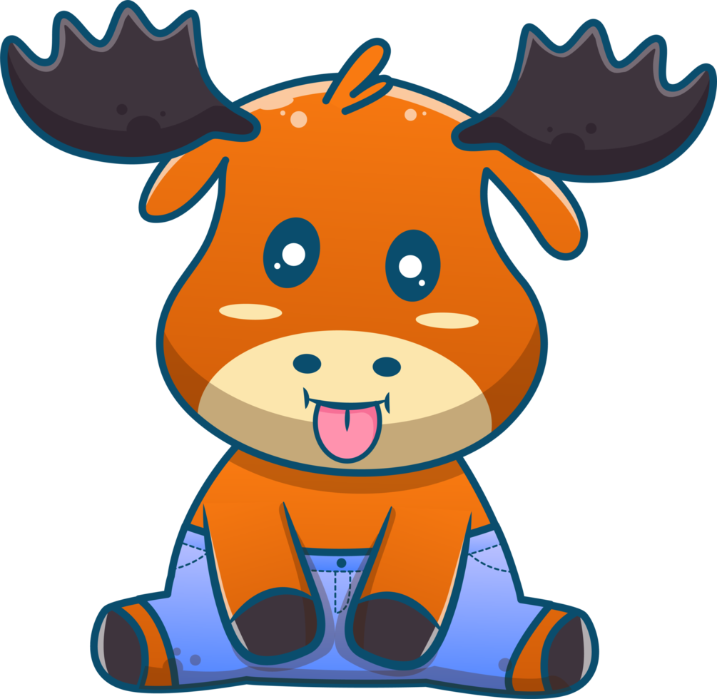 cute animal cartoon png