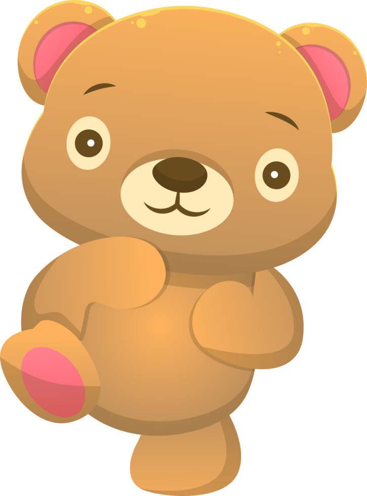 cute bear cartoon png