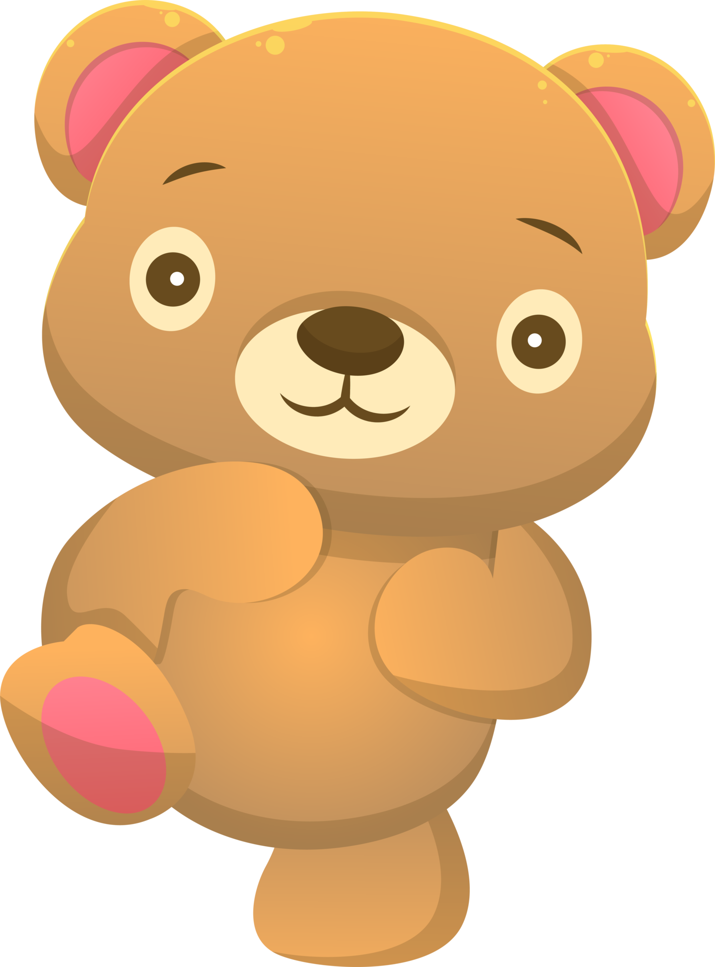cute bear cartoon 17349377 PNG