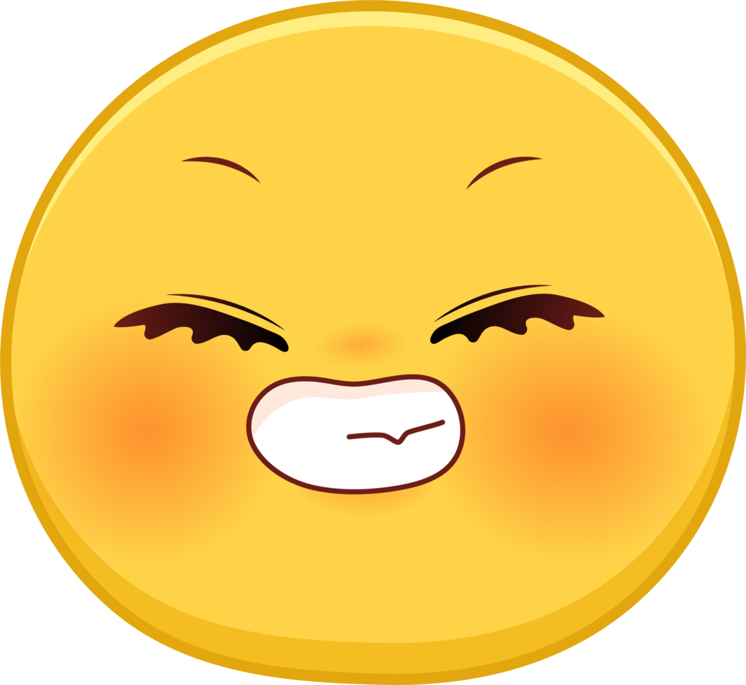 cute expression of emotion png