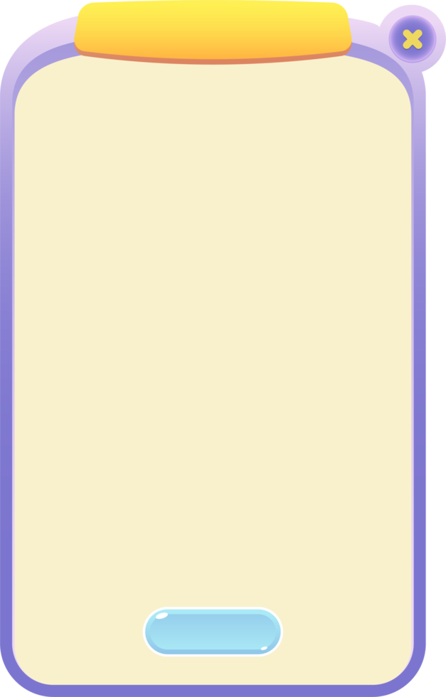 buttons and frames for game interface png