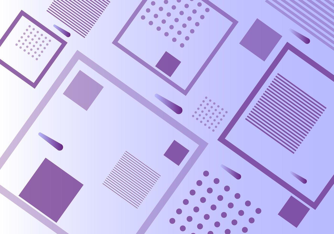 abstract geometric purple background vector