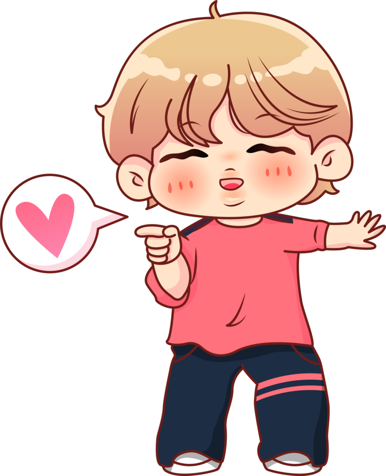 cute boys kid cartoon png
