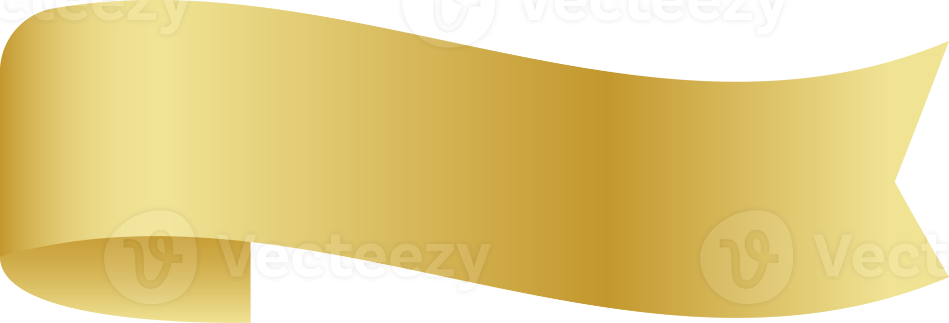 gold ribbon, sticker golden ribbon, gold label png