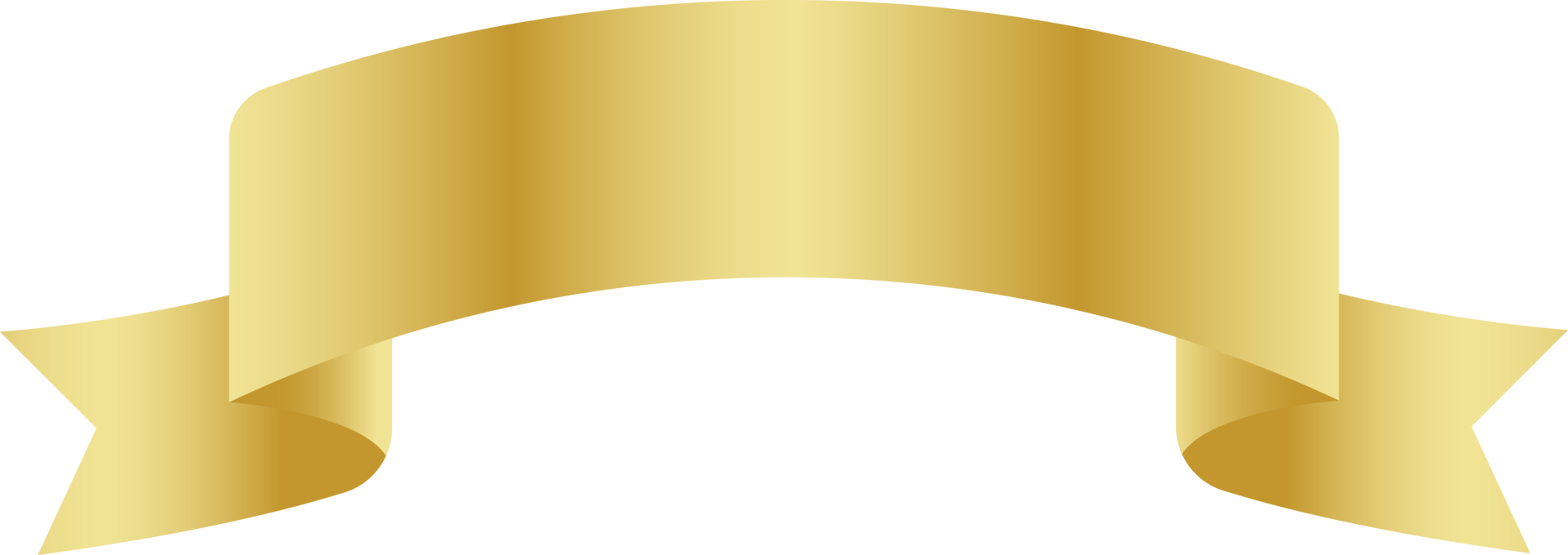 gold ribbon, sticker golden ribbon, gold label 17349924 PNG