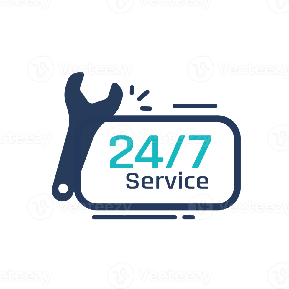 Screwdriver icon, 24 hour service. Repair service and consulting problems to customers. png