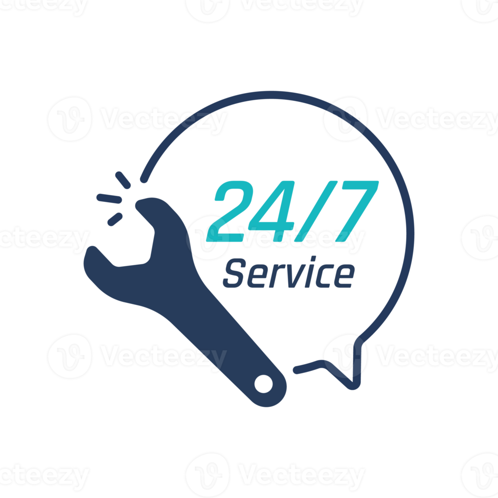 Screwdriver icon, 24 hour service. Repair service and consulting problems to customers. png