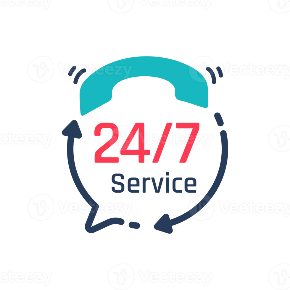bolhas icon.speech de serviço 24 horas. suporte telefônico consultando problemas do cliente. png