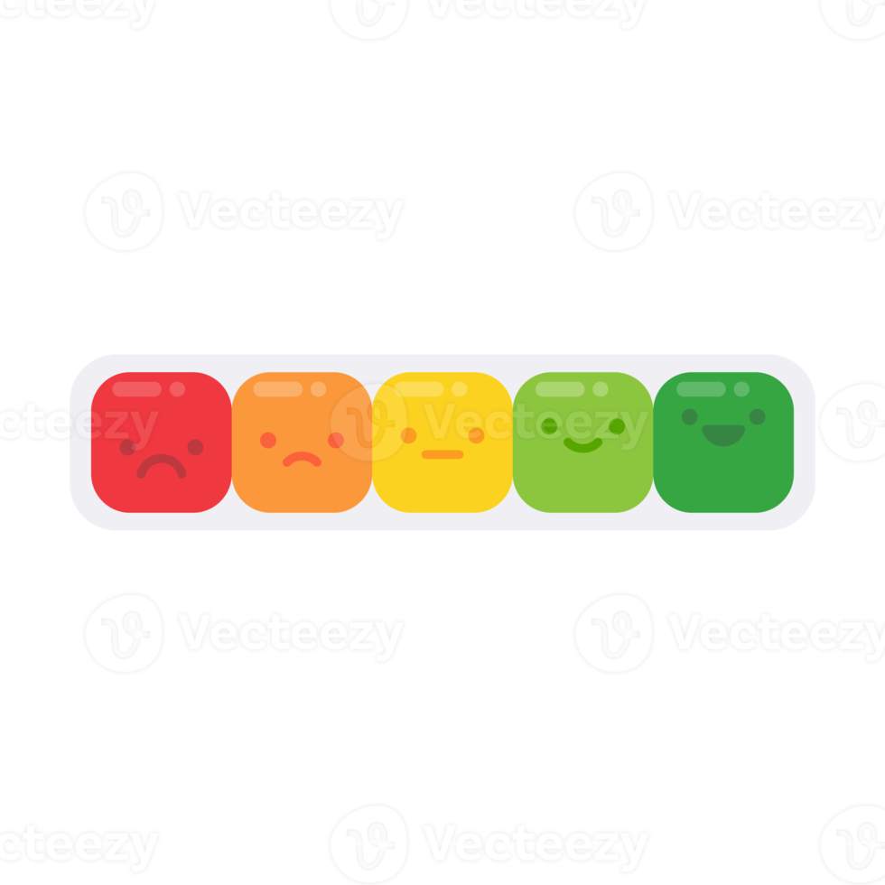 povero e bene cliente soddisfazione metrica cattivo credito punto. attività commerciale servizio valutazione illustrazione png