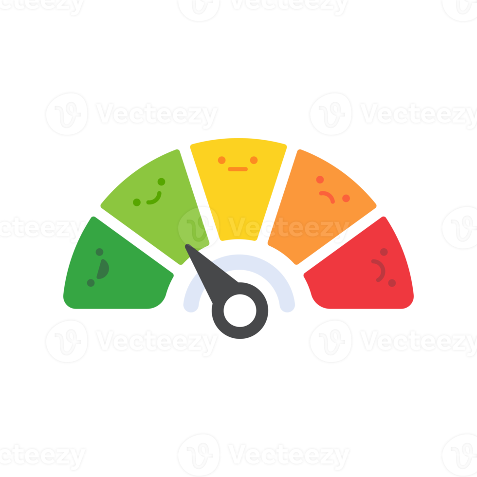 arm en mooi zo klant tevredenheid statistieken slecht credit scoren. bedrijf onderhoud beoordeling illustratie png