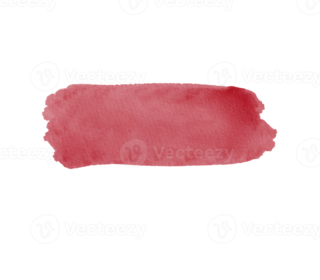 red color paint brush strokes png