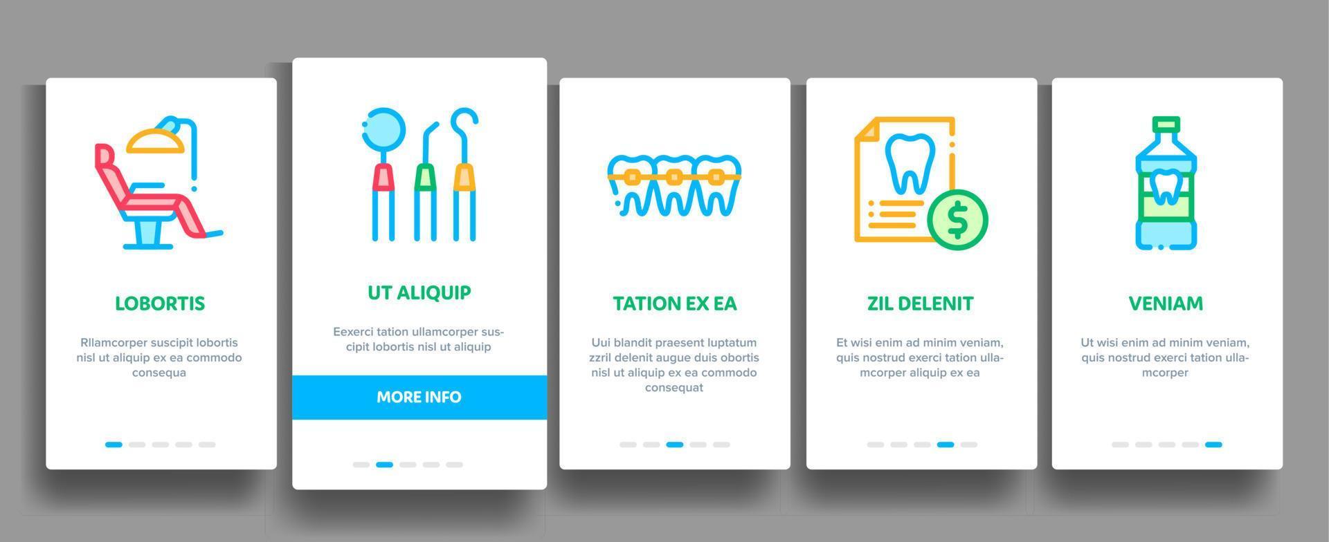 Stomatology Collection Vector Onboarding