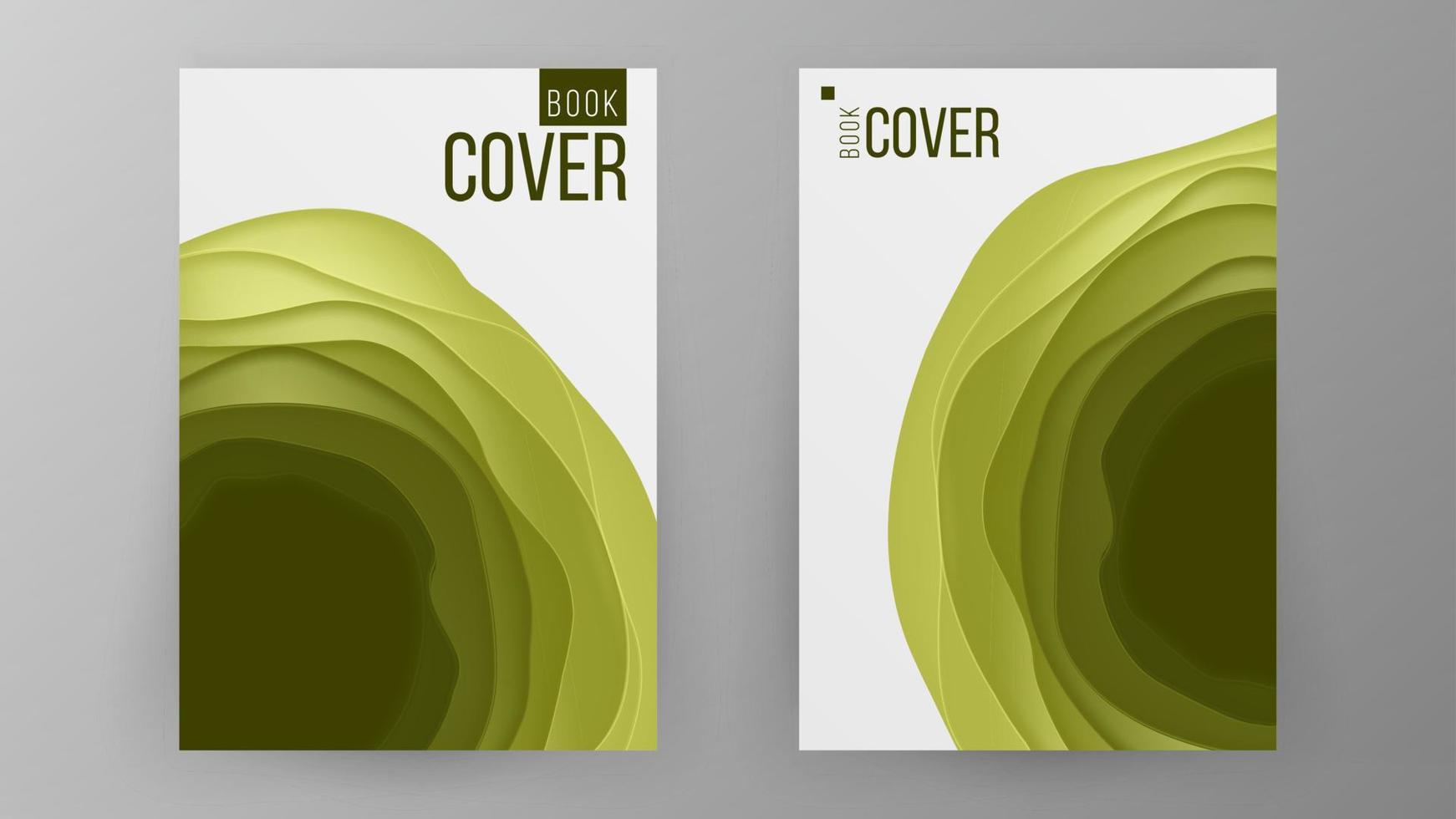 Paper Brochure Design Vector. Space For Photo Background. Modern Design Of Business Brochure. Ilustration vector