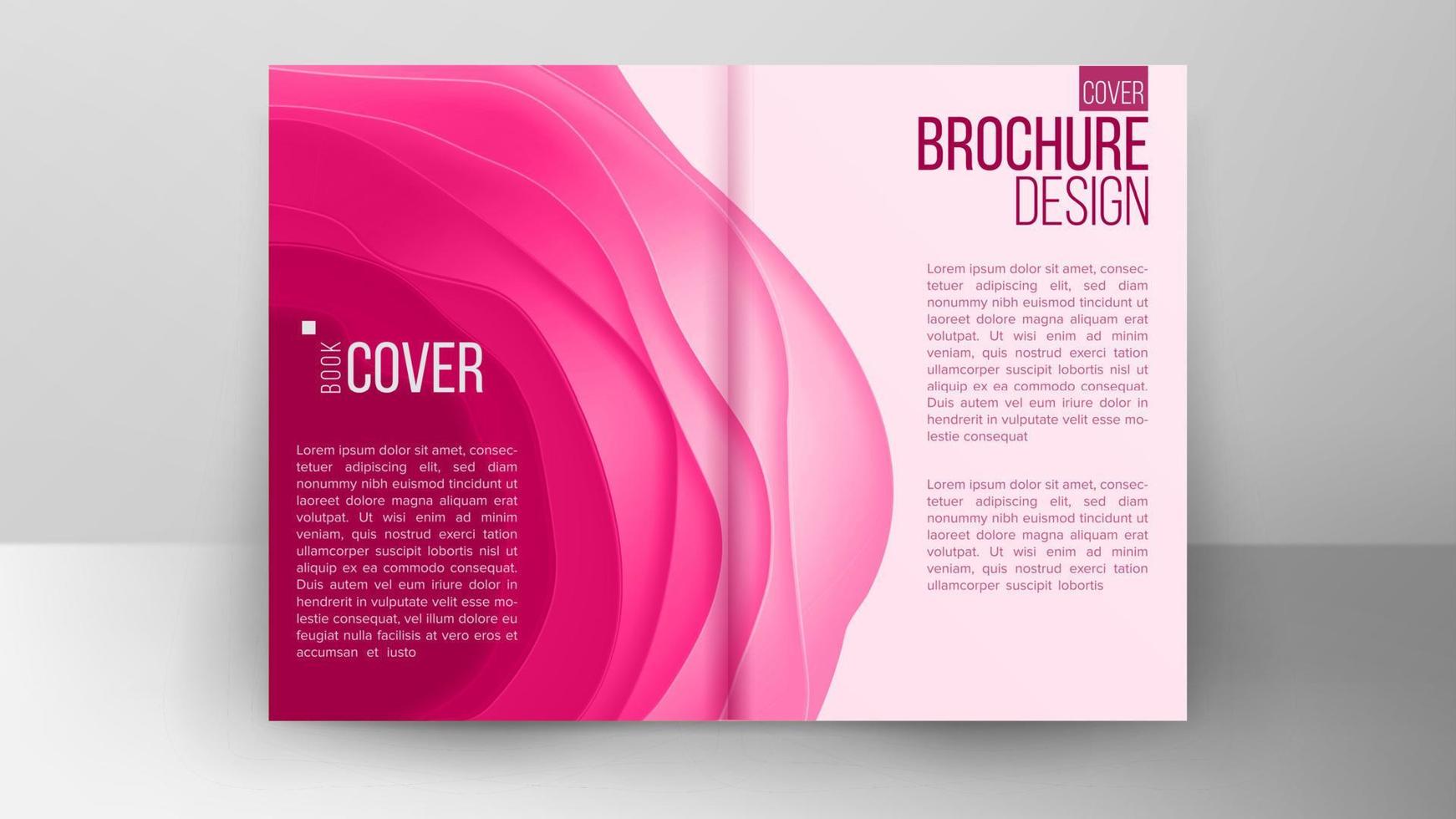 Catalog Cover Design Vector. Corporate Business Template. Template For Design. Ilustration vector