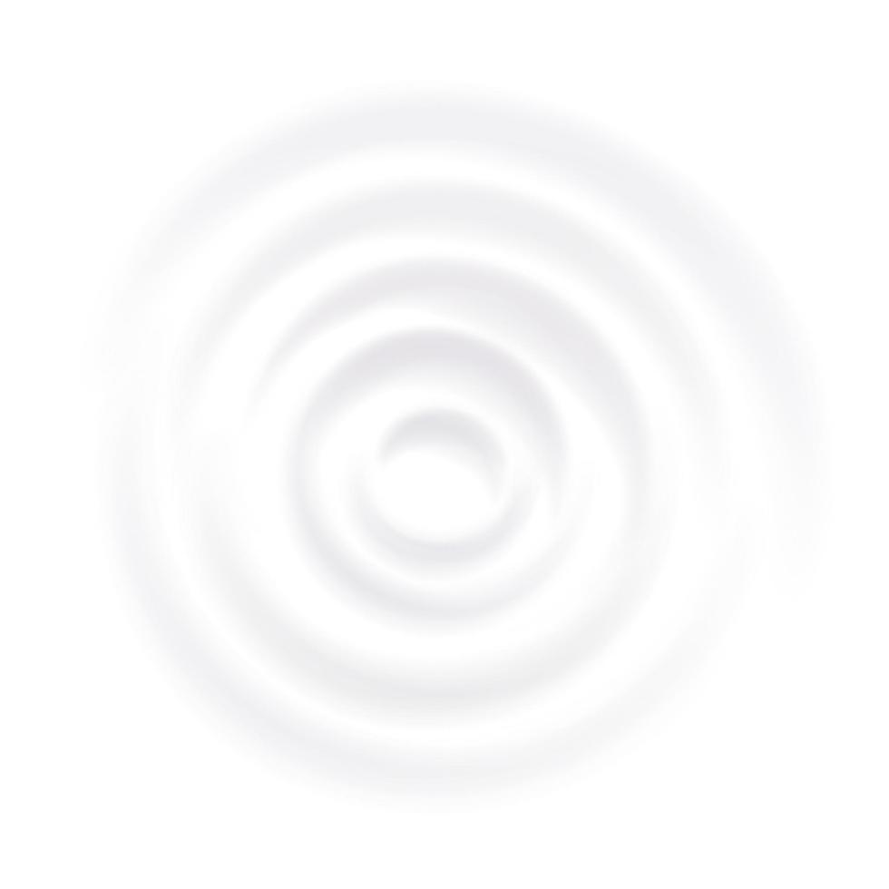 Milk Splash Vector. Yogurt Swirl Clean Texture. Top View. Realistic Illustration vector