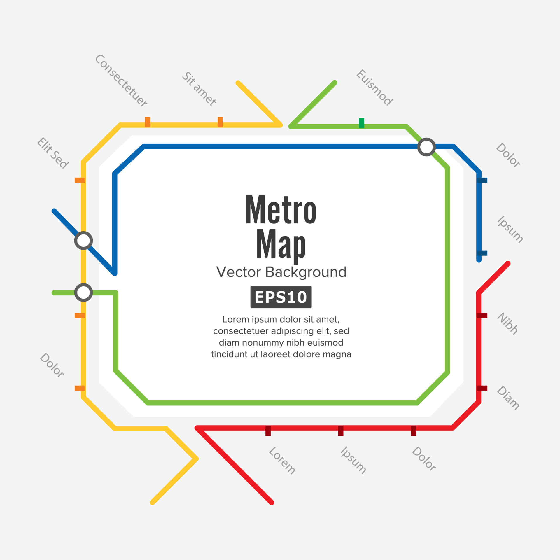 Flecha de metro  Vectores de dominio público