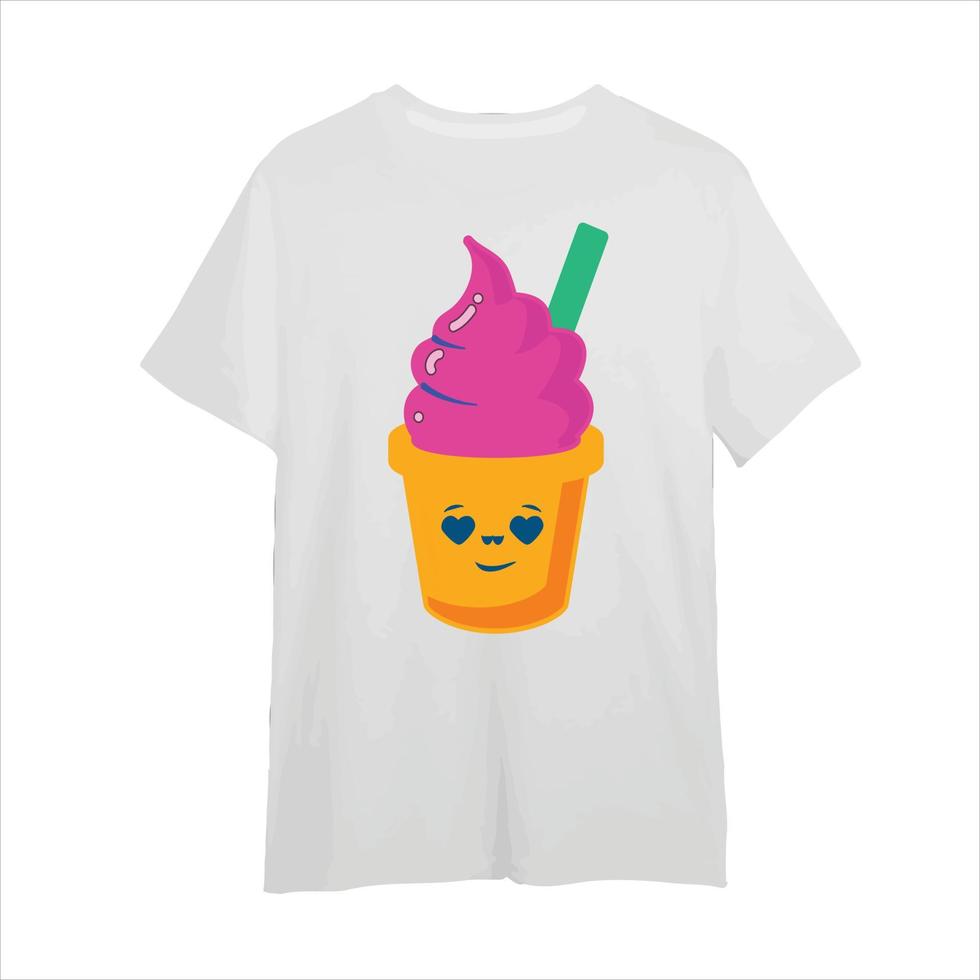 T-shirt Unique T-Shirt vector