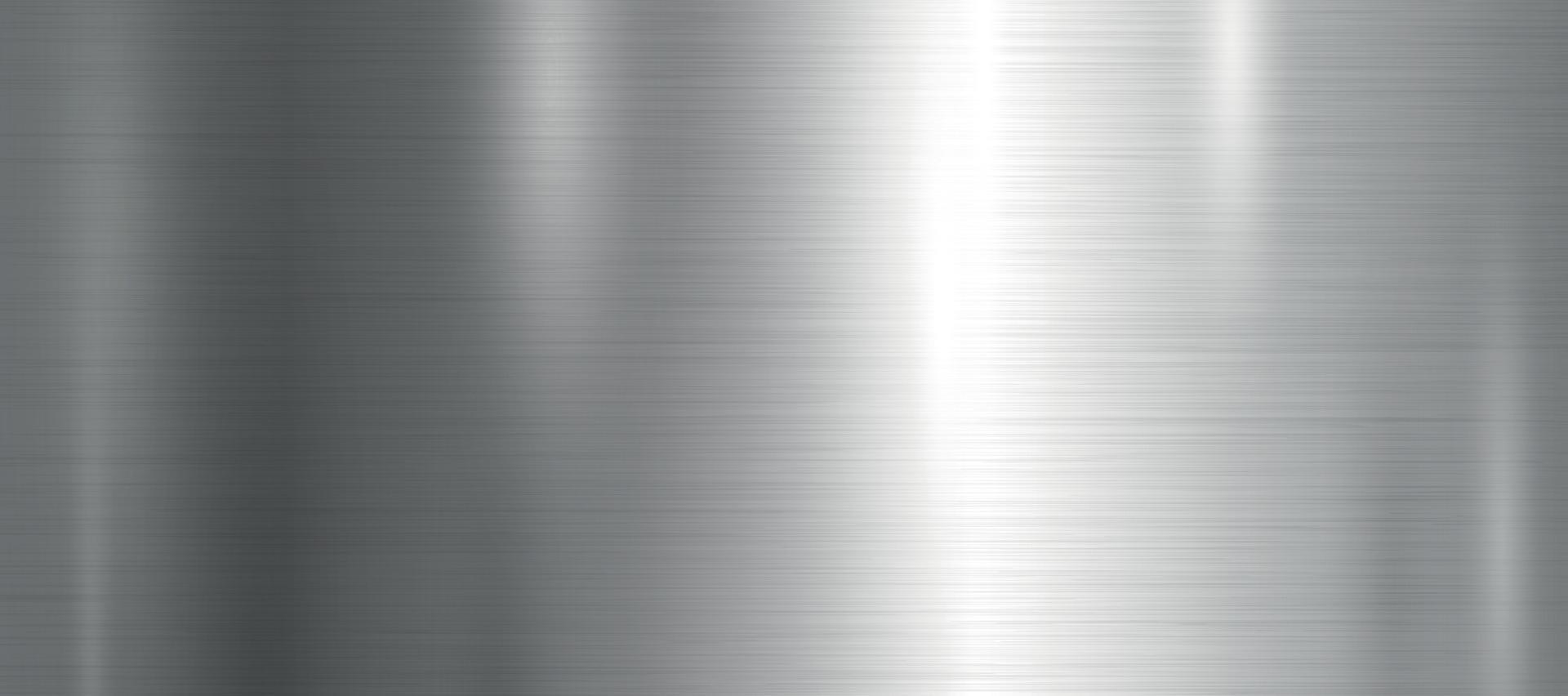 Panoramic background silver steel metal texture - Vector