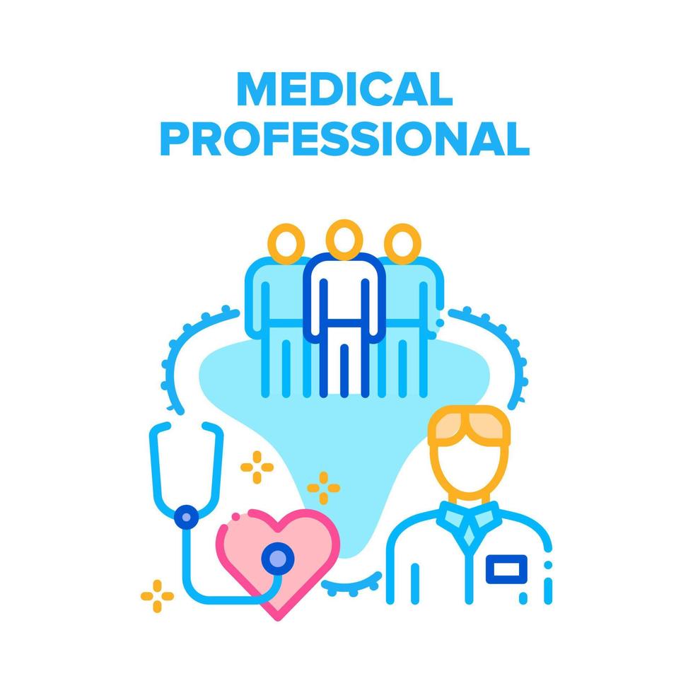 Medical Professional Team Vector Concept Color