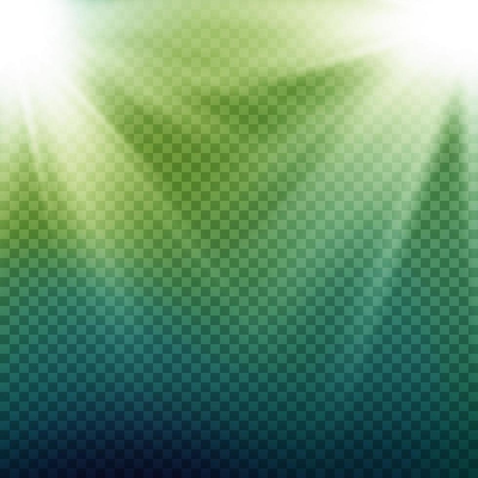 Light Beam Rays Vector. Light Effect Vector