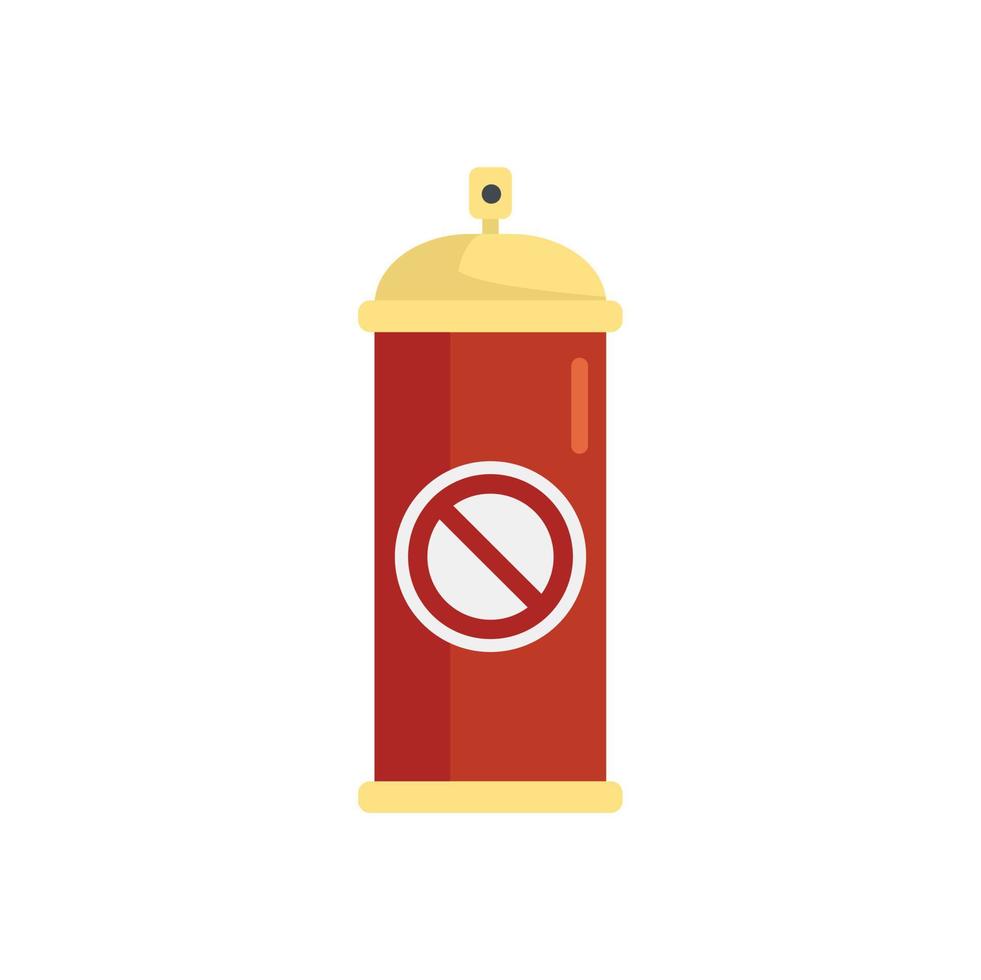 Disinfection air spray icon, flat style vector