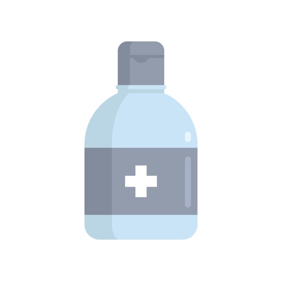 Disinfection dispenser icon, flat style vector