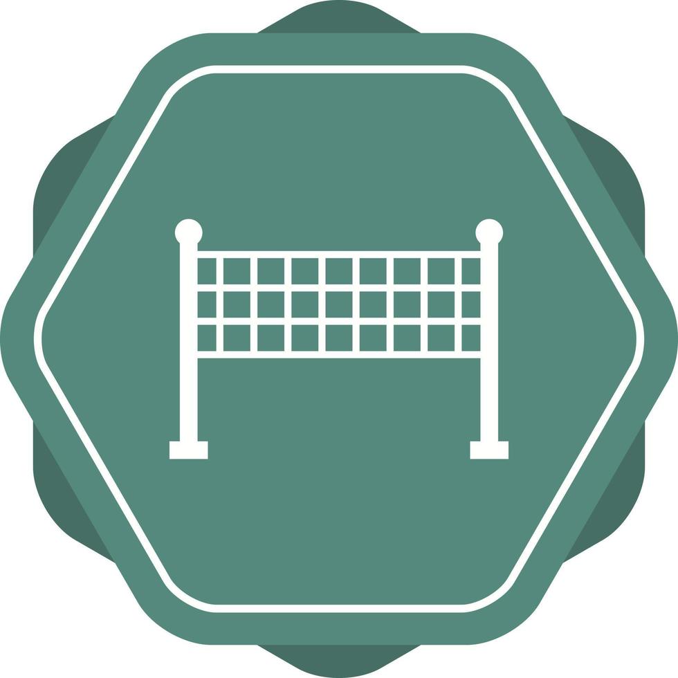 Unique Volley Ball Vector Glyph Icon