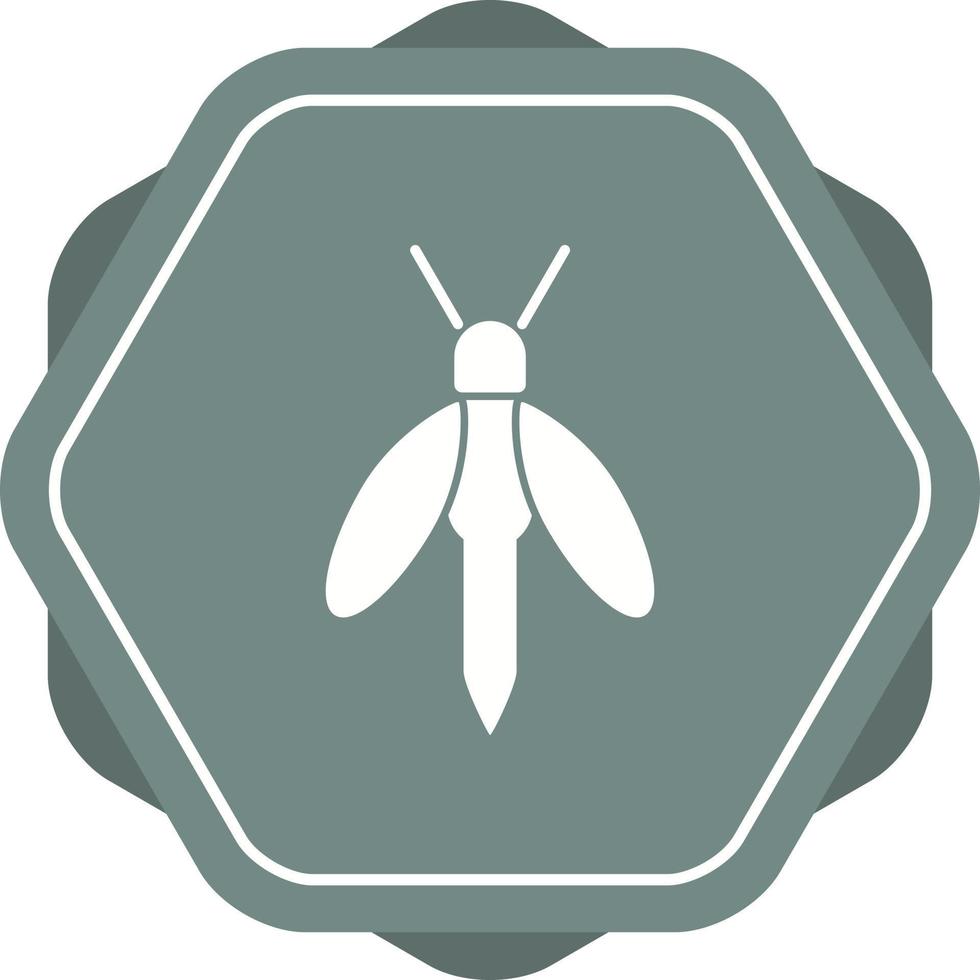 Unique Firefly Glyph Vector Icon