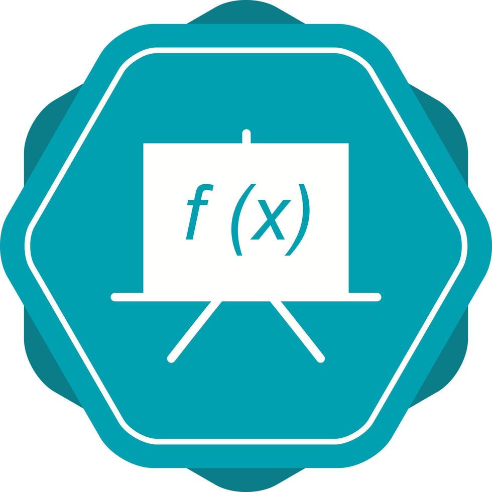 Beautiful Formula Vector Glyph icon