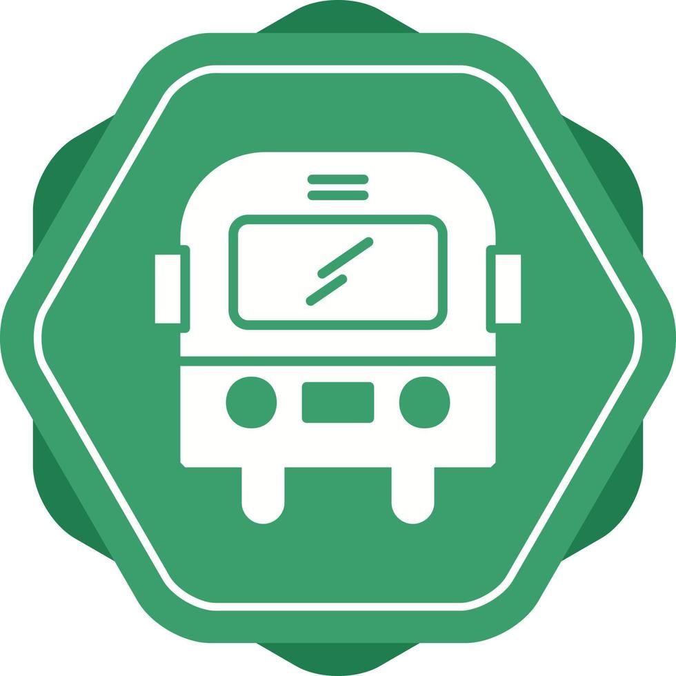 Beautiful Bus Vector Glyph icon