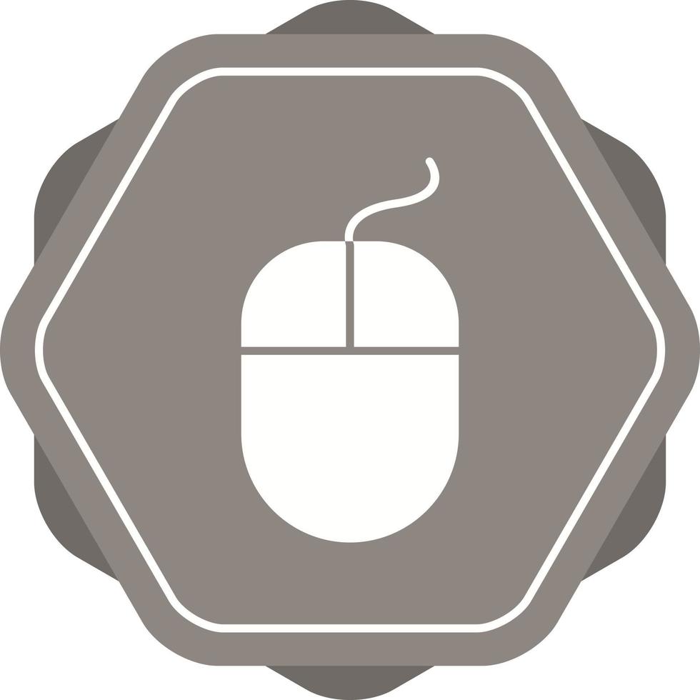 Beautiful Mouse Vector Glyph icon