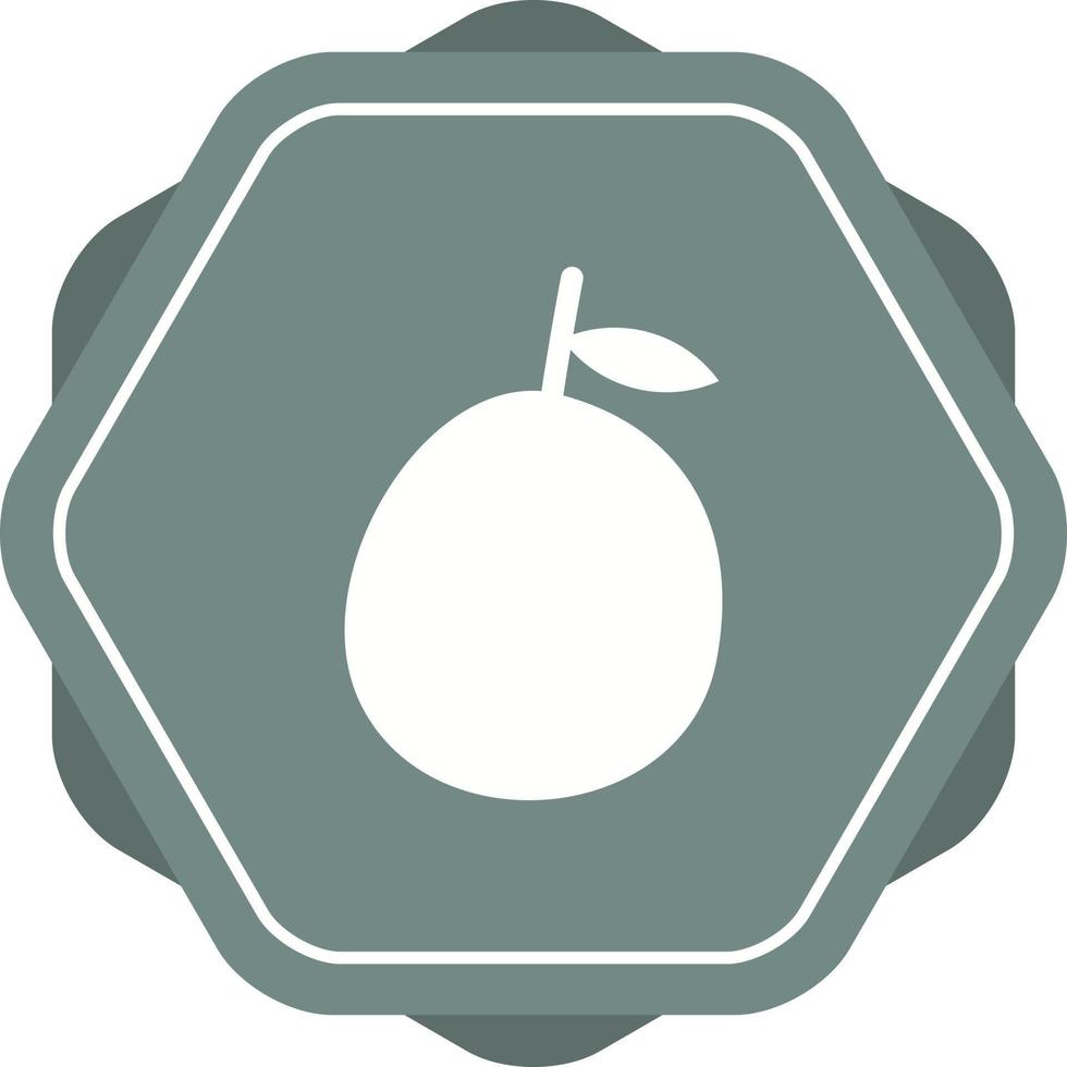 Unique Guava Vector Glyph Icon