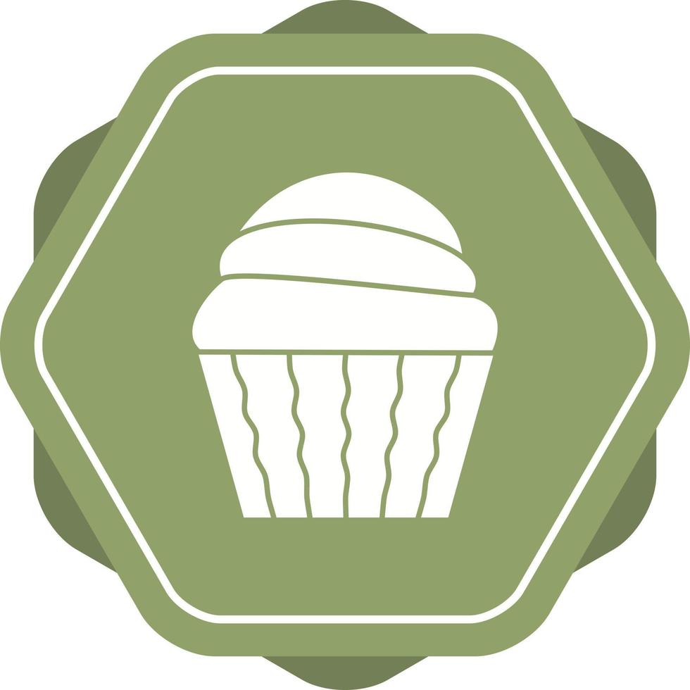 Unique Cream Vector Glyph Icon