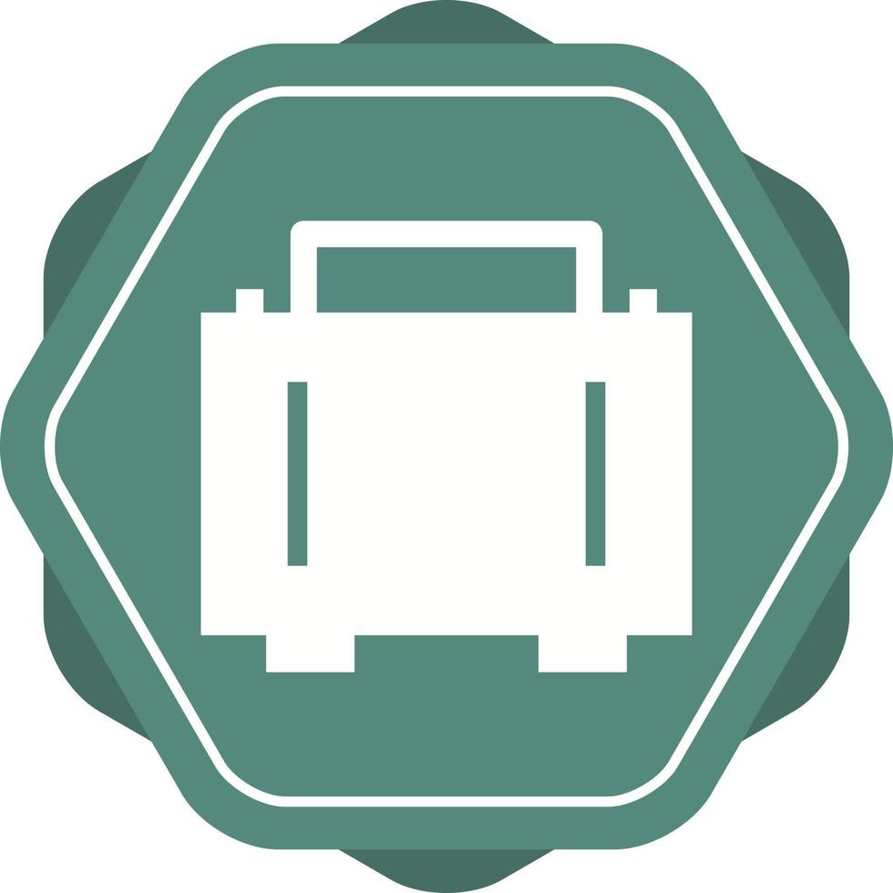 Beautiful Bag Vector Glyph icon