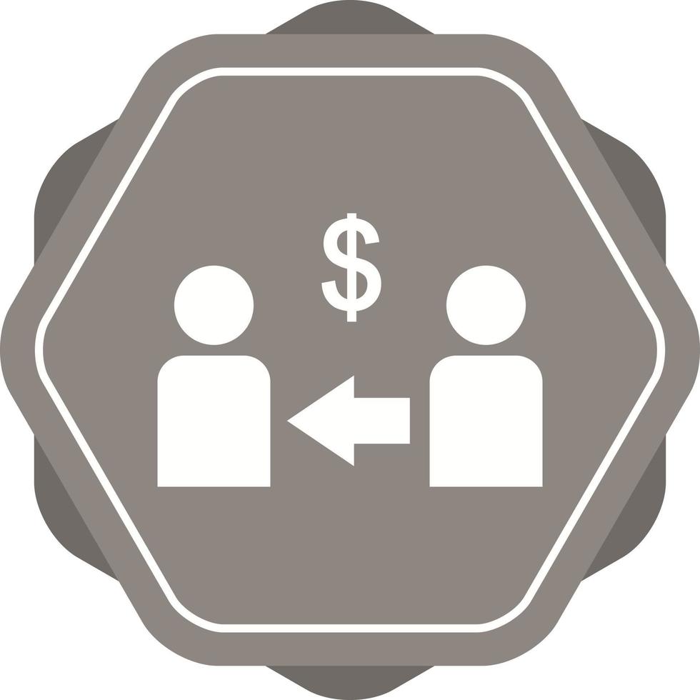 Beautiful Business affiliation Vector Glyph icon