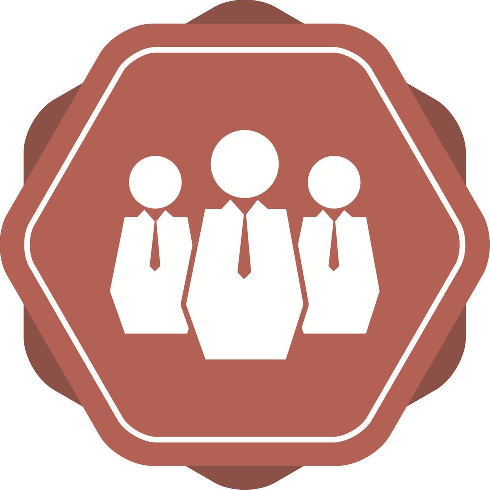 Beautiful Teamwork Vector Glyph icon