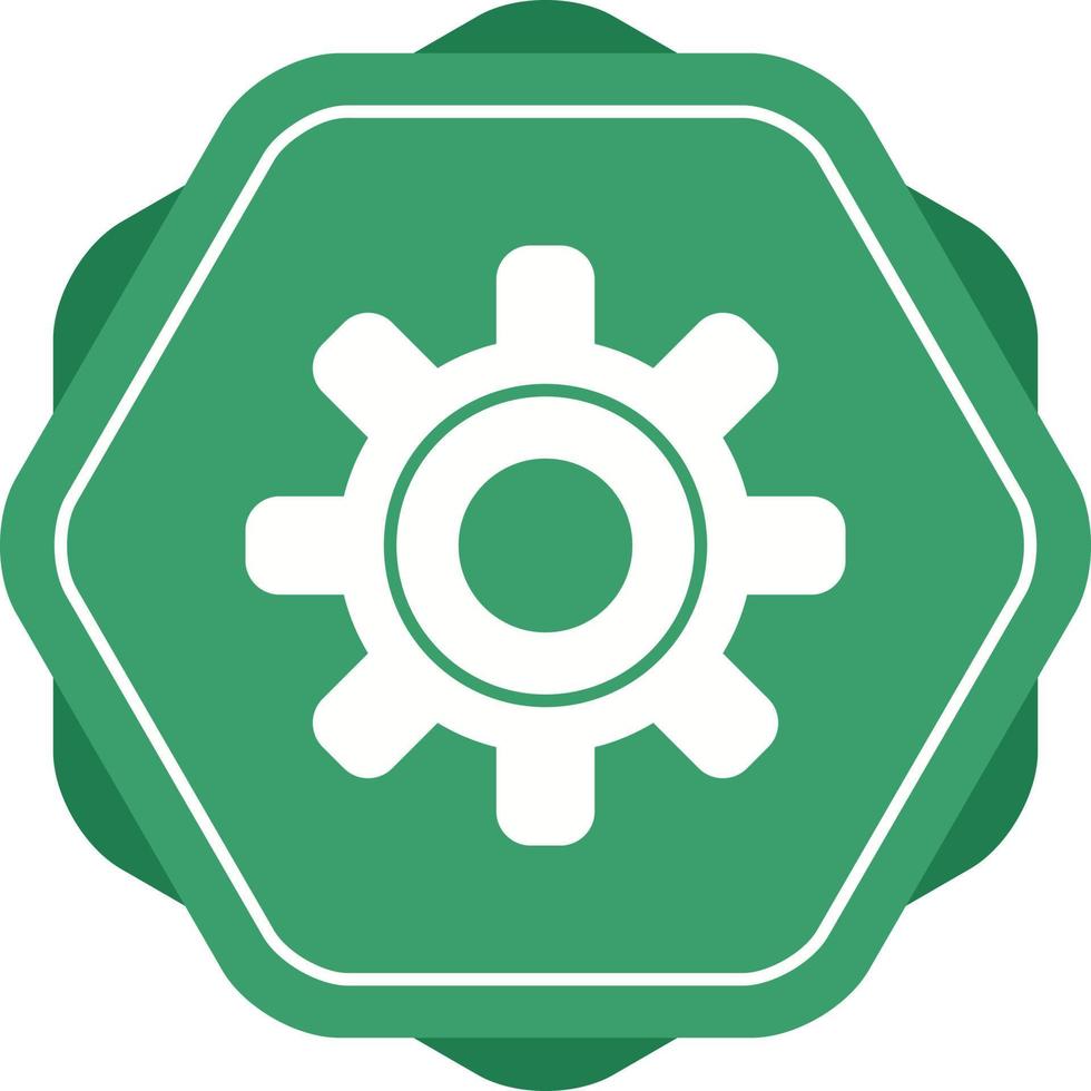 Beautiful Settings Vector Glyph Icon