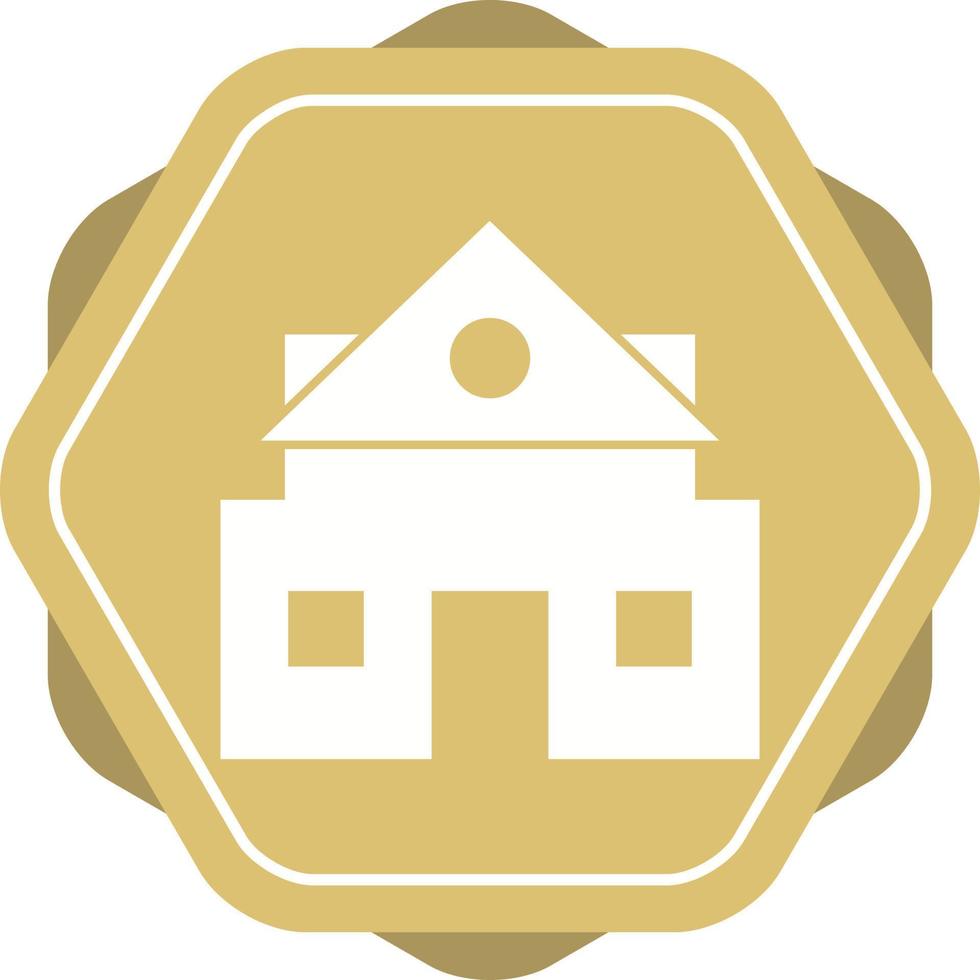 Beautiful House Vector Glyph Icon