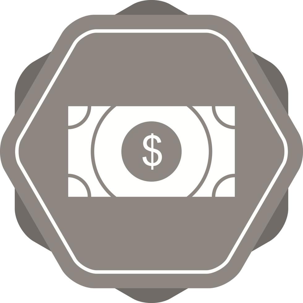 Beautiful Dollar Vector Glyph Icon