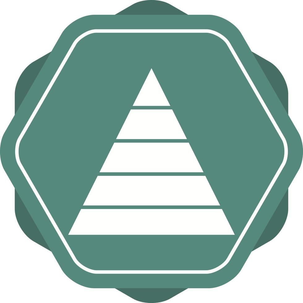 Beautiful Triangle Vector Glyph icon