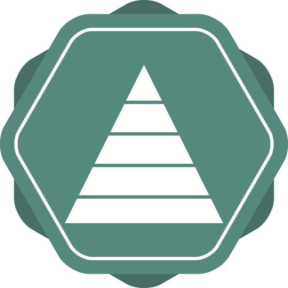 Beautiful Triangle Vector Glyph icon