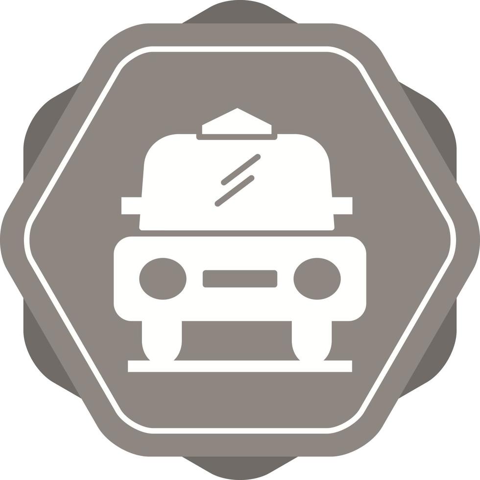 Beautiful Cab Vector Glyph Icon