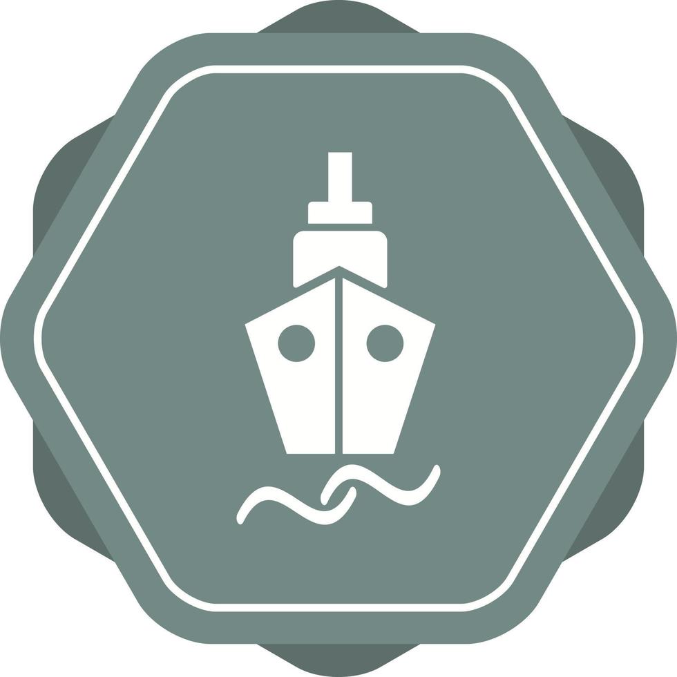 Beautiful Ship Vector Glyph Icon