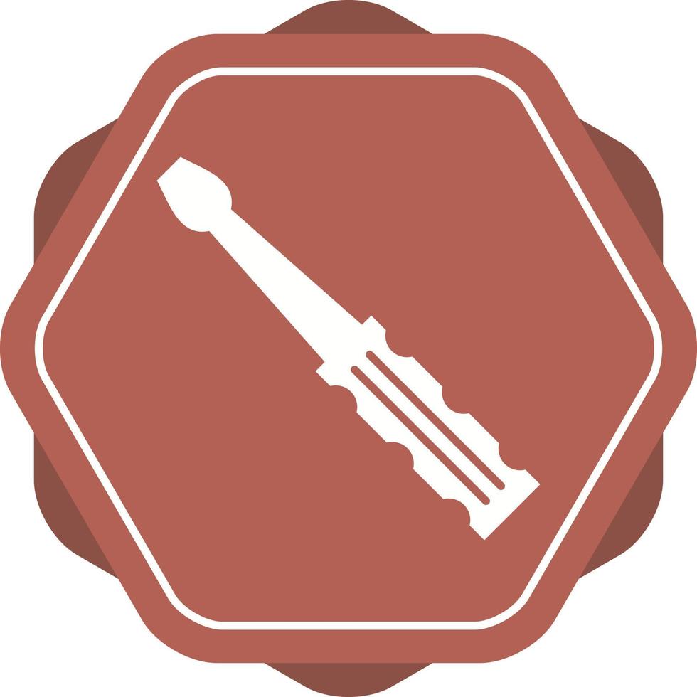 Beautiful Screwdriver Glyph Vector Icon