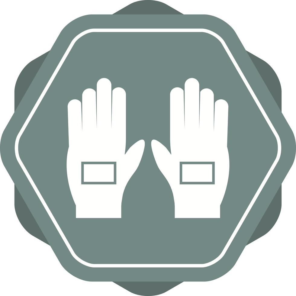 Beautiful Gloves Glyph Vector Icon